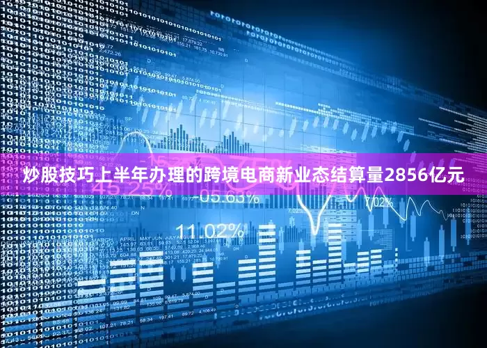 炒股技巧上半年办理的跨境电商新业态结算量2856亿元
