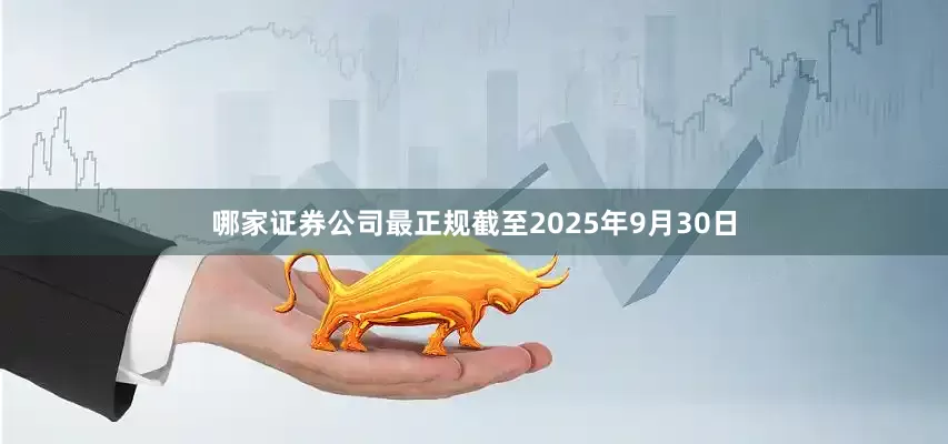 哪家证券公司最正规截至2025年9月30日