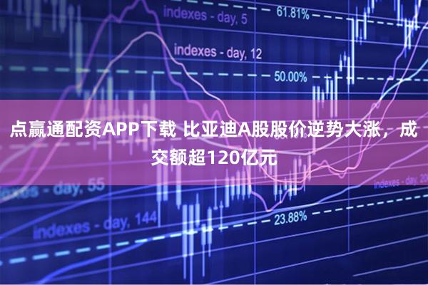 点赢通配资APP下载 比亚迪A股股价逆势大涨，成交额超120亿元
