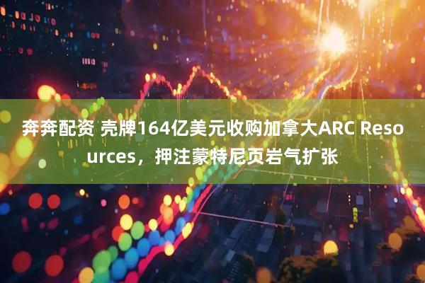 奔奔配资 壳牌164亿美元收购加拿大ARC Resources，押注蒙特尼页岩气扩张