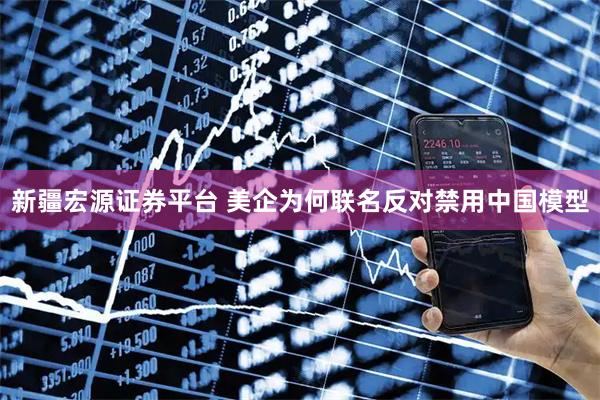 新疆宏源证券平台 美企为何联名反对禁用中国模型